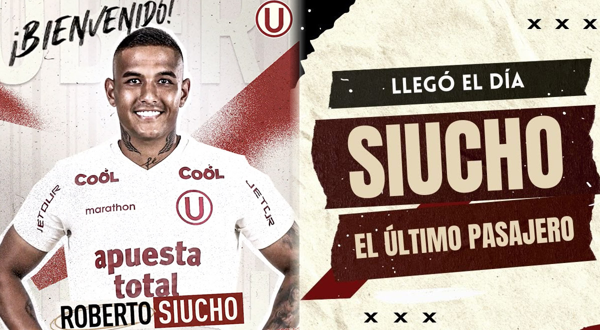 Universitario finalmente anunció fichaje de Roberto Siucho por dos temporadas