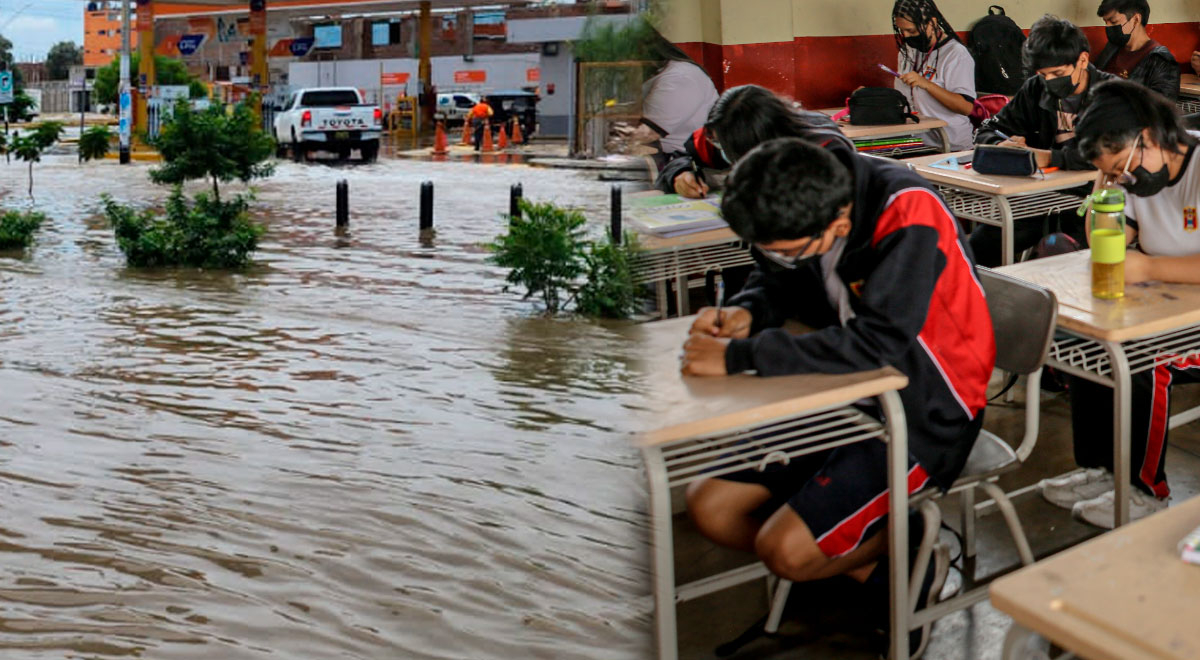 Yaku Cyclone: School year start in Lima suspended due to rain.