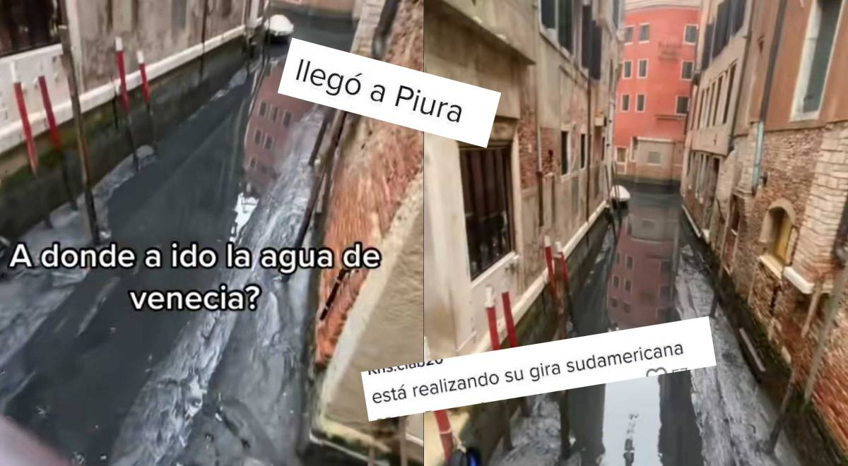 Usuario cuestiona la falta de agua en Venecia y peruanos responden: 