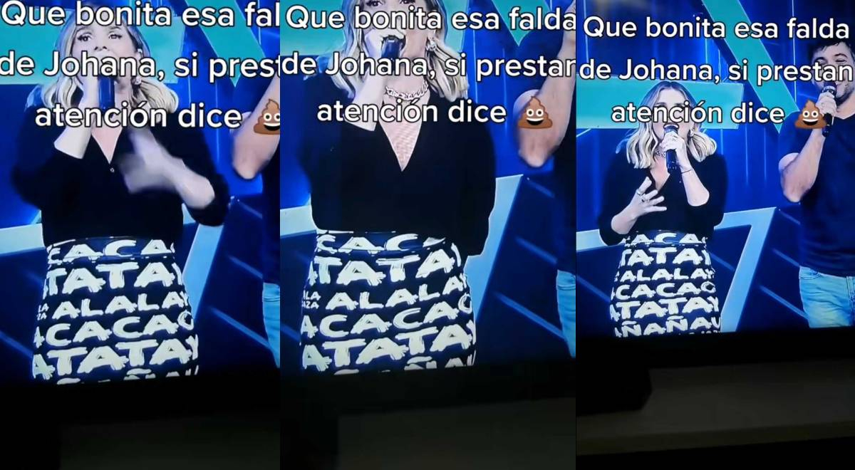 Johanna San Miguel luce vestuario con curioso mensaje oculto que desató risas en TikTok