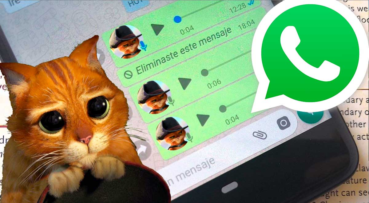 WhatsApp: truco secreto te permite enviar mensajes con la voz del 'Gato con Botas'