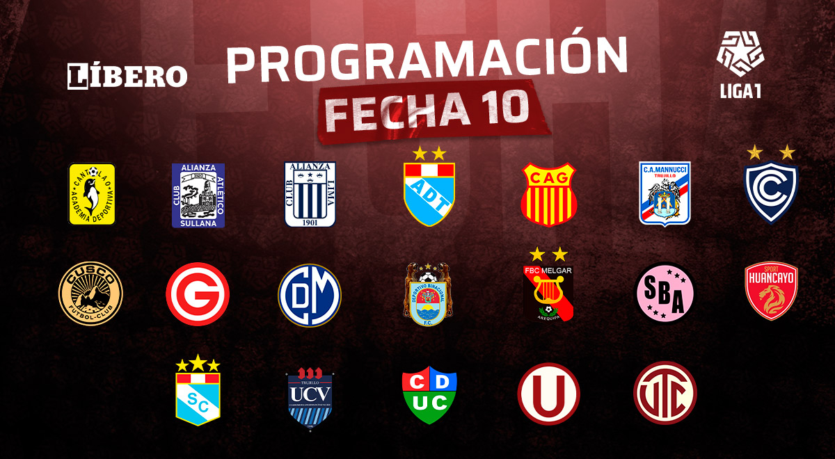 Liga 1 2023: así se jugará la jornada 10 tras breve pausa por partidos de Perú