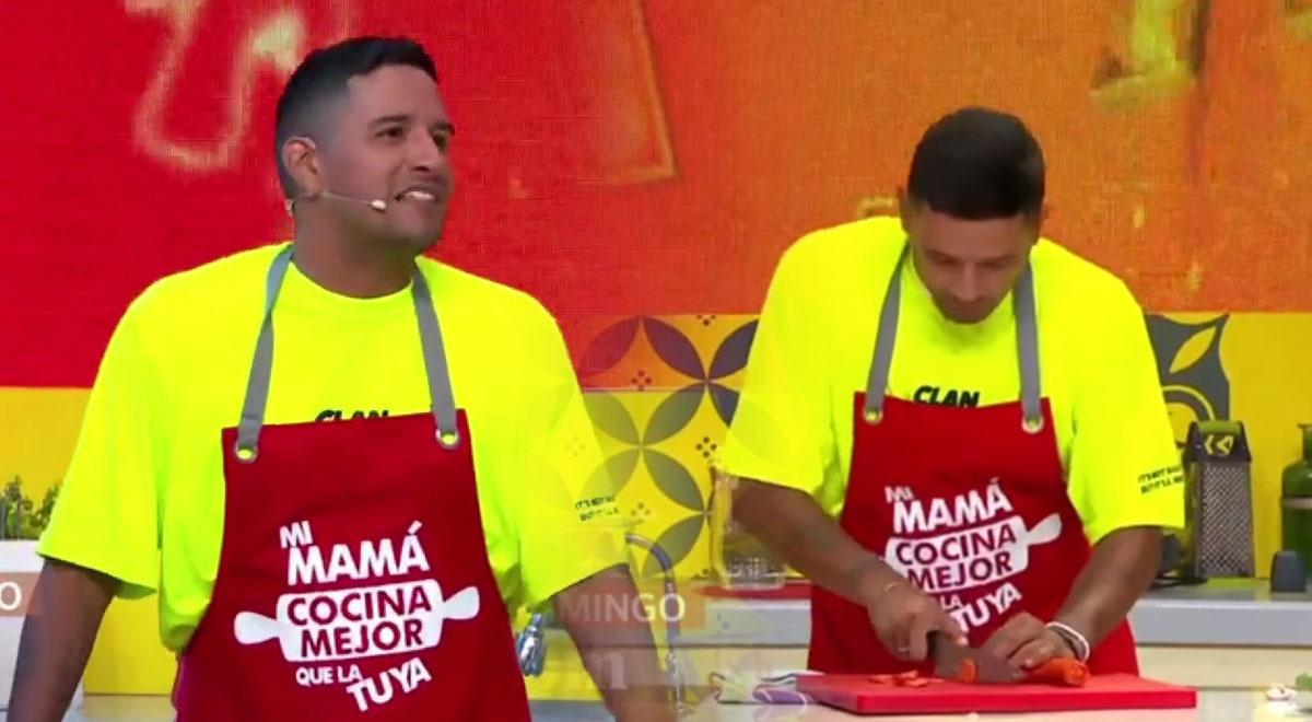 Reimond Manco hace su debut televisivo en el programa 'Mi mamá cocina mejor que la tuya'