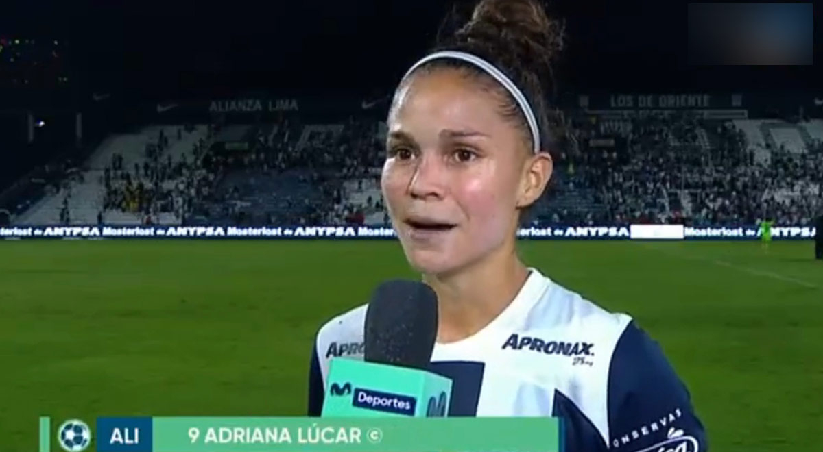 Adriana Lúcar tras la goleada que recibió Alianza Lima: 