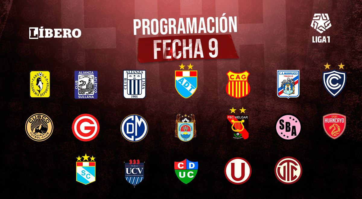 Liga 1 Perú 2023: programación de partidos, horarios y dónde ver la fecha 9 del Apertura