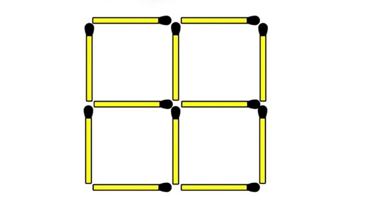 ¿Serás capaz de formar 7 cuadrados? Solo las MENTES BRILLANTES superaron el ACERTIJO EXTREMO