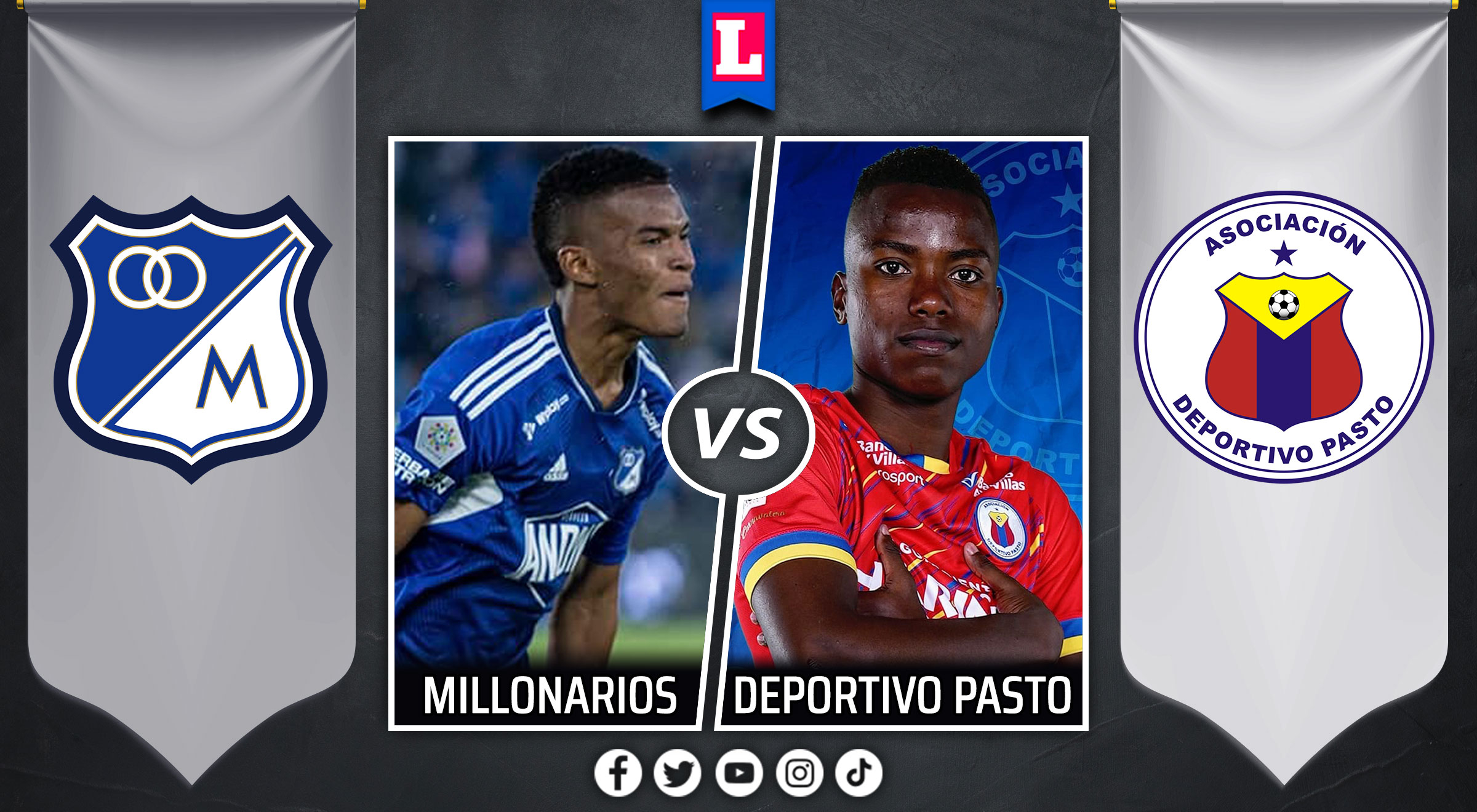 ¿Qué canal transmite Millonarios vs. Deportivo Pasto EN VIVO y dónde ver Liga Betplay?