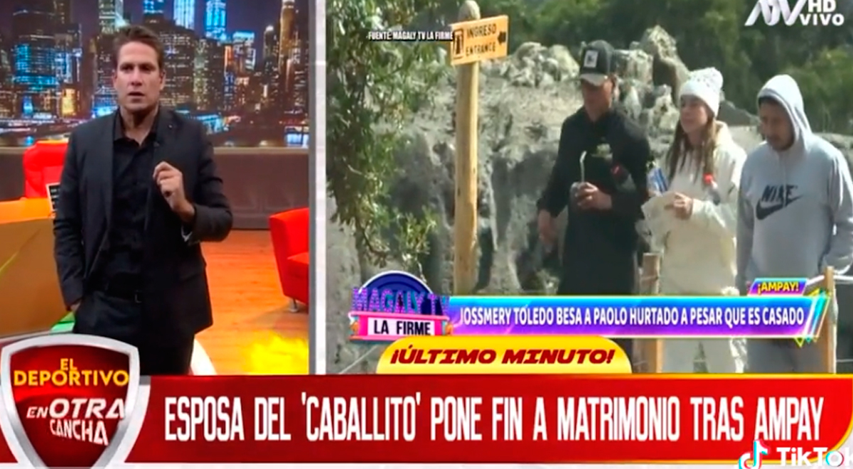 Paco Bazán critica a Paolo Hurtado 'tras ampay' con Jossmery Toledo