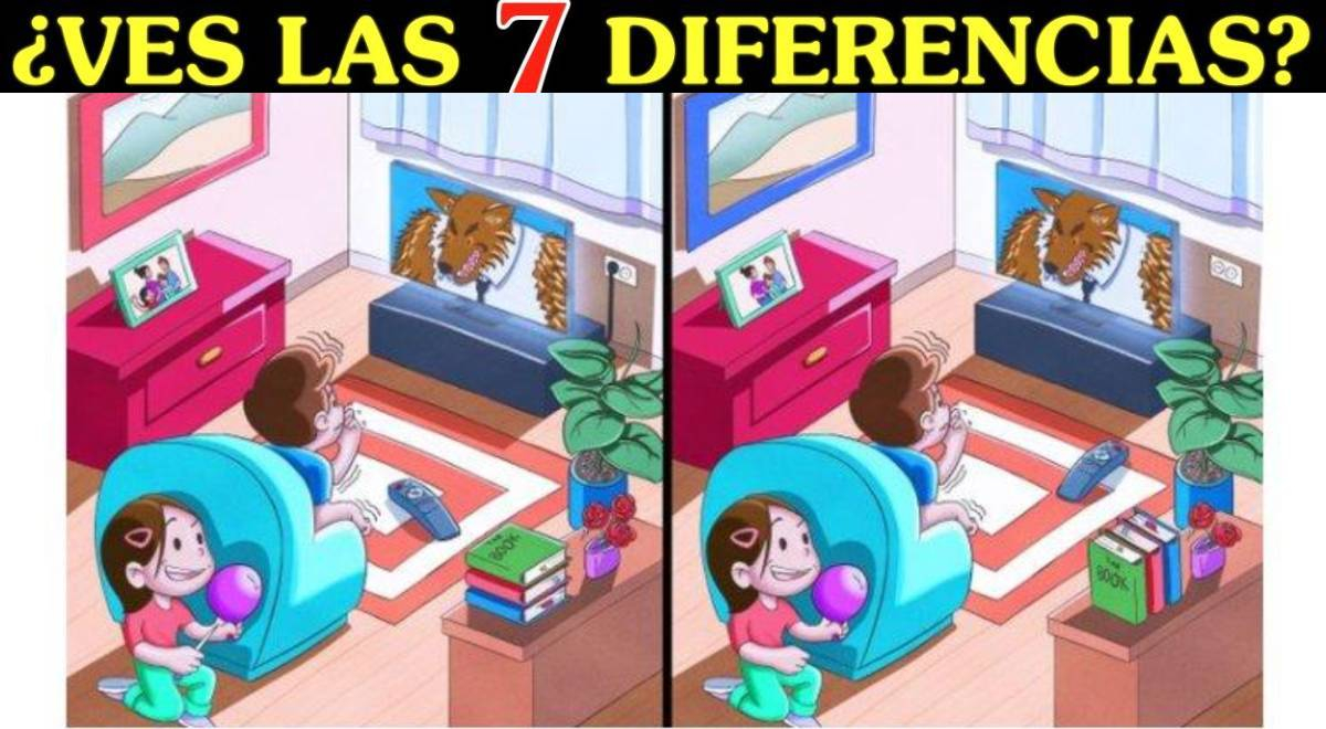 Descubre las 7 diferencias del reto apto para INTELIGENTES: llévate la victoria en 5 segundos