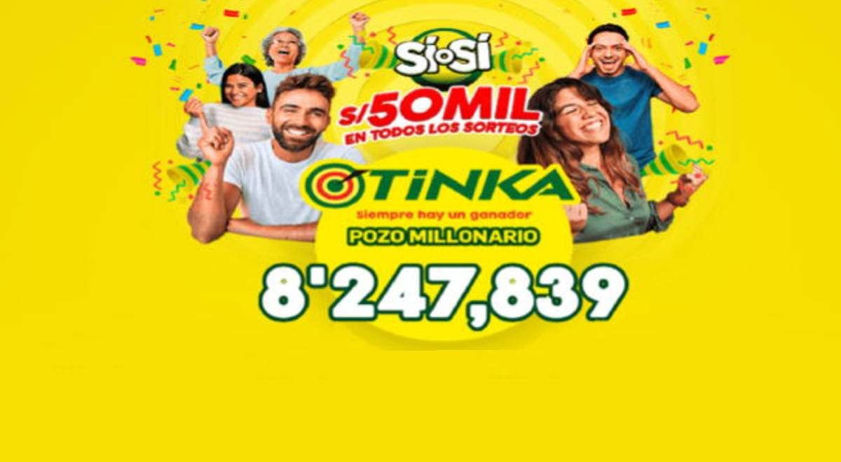 Resultados de La Tinka: números ganadores del domingo 26 de marzo