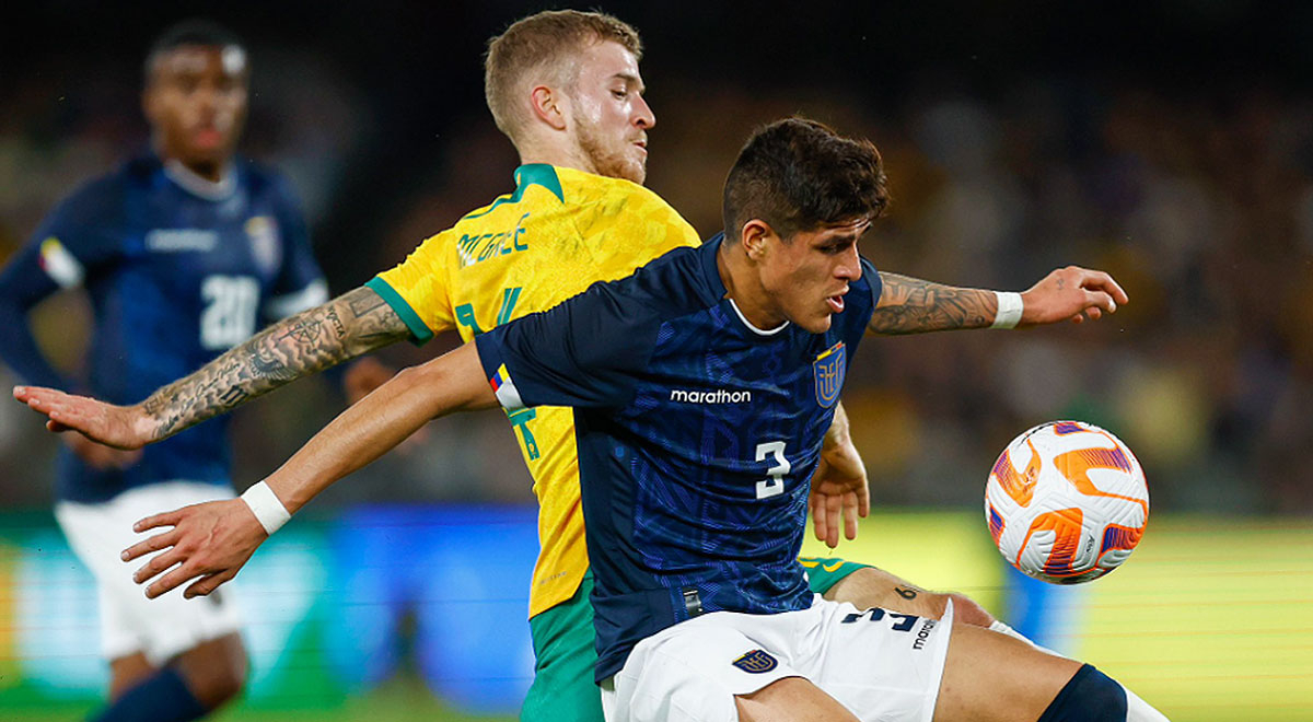 Ecuador venció 2-1 a Australia en amistoso internacional jugado en Melbourne