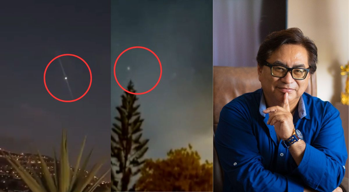 UFOs in Lima's sky? The truth behind the images that caused panic in the capital.