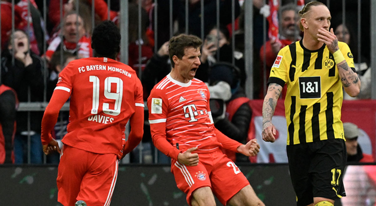 Bayern Munich vs Borussia Dortmund EN VIVO por la Bundesliga: fecha, hora y dónde ver clásico alemán