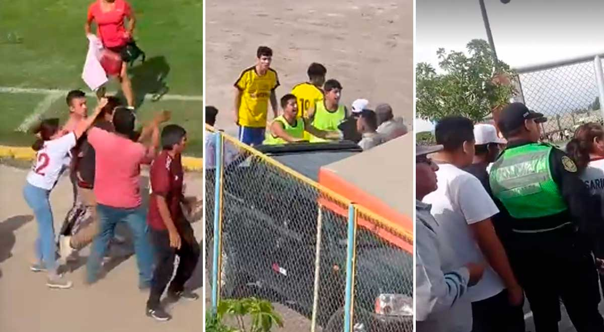 Copa Peru match in Arequipa turned into a battlefield after fans invaded.