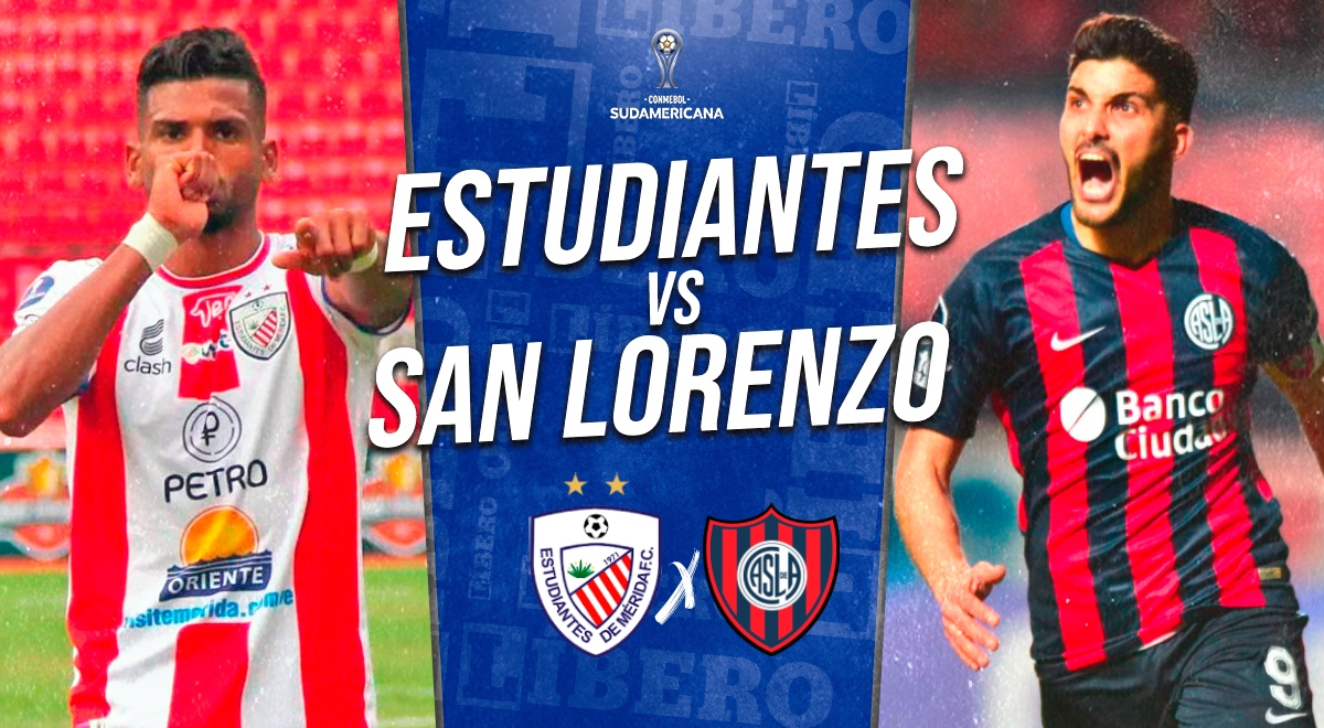 ¿A qué hora juegan Estudiantes de Mérida vs. San Lorenzo y dónde ver Copa Sudamericana?