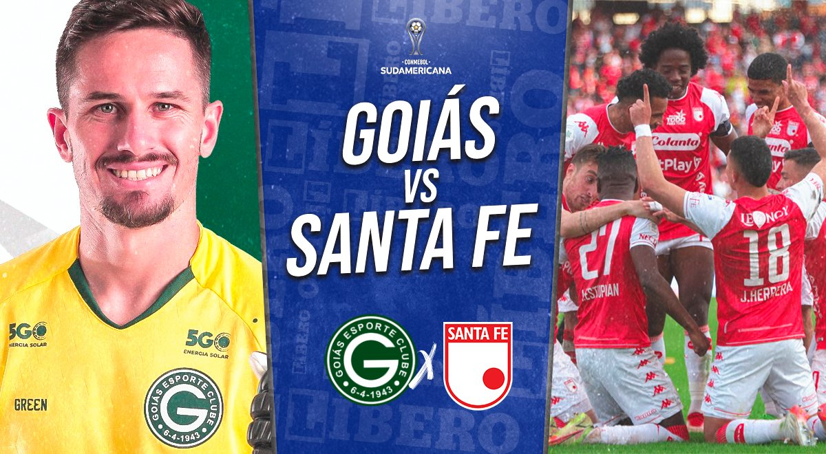 ¿Dónde y a qué hora ver Goiás vs. Santa Fe EN VIVO por la Copa Sudamericana?