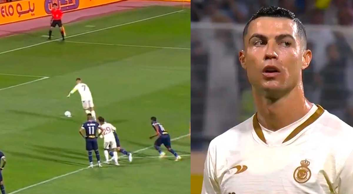 Cristiano Ronaldo ilusiona a hinchas del Al-Nassr tras poner el 1-0 de penal contra Al-Adalh