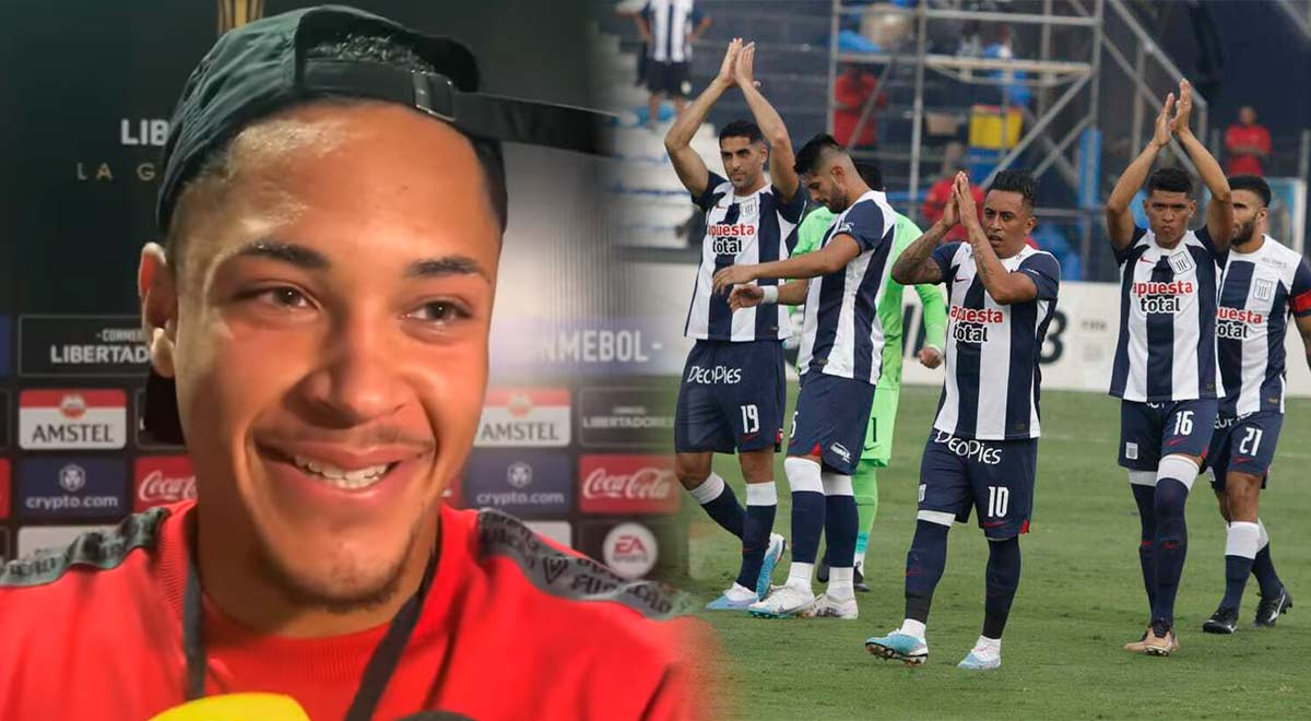 Vitor Roque llenó de elogios a dos futbolistas de Alianza Lima: 