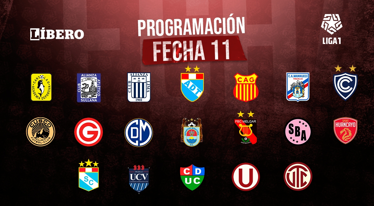 Liga 1 2023: programación y canales para ver la fecha 11 del Torneo Apertura