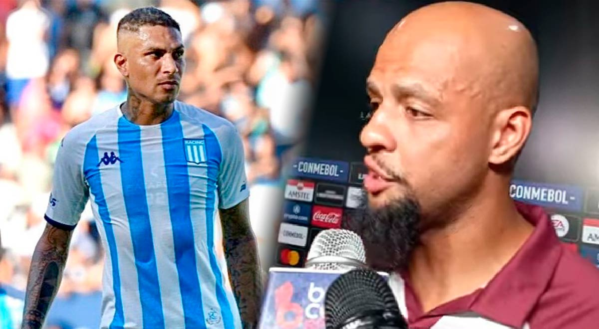 Felipe Melo admitted that he greatly admires Paolo Guerrero: 