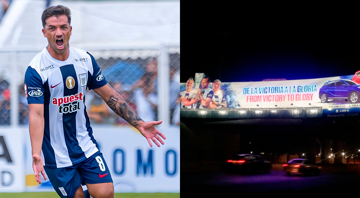 Alianza Lima y el imponente panel publicitario que encendió la polémica: 