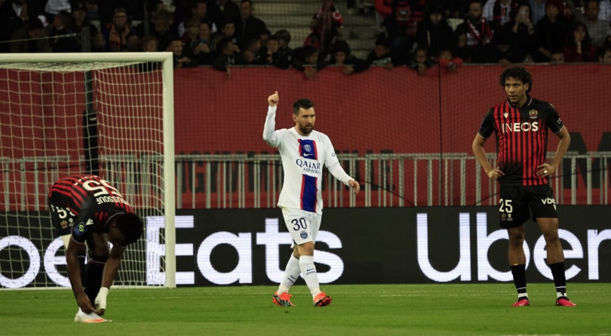 Lionel Messi recibe baja puntuación de medio francés a pesar de su gol y asistencia ante el Niza
