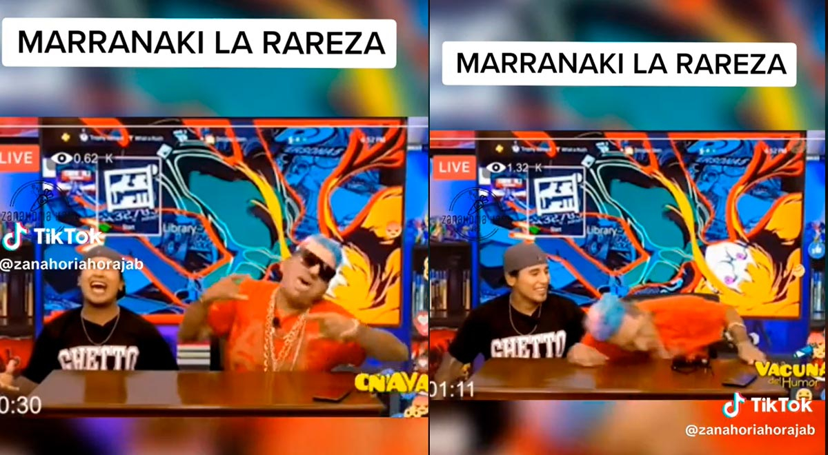 Carlos Álvarez imita a Makanaky y suelta todo su gaaaaa en plena transmisión
