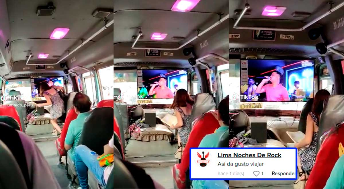 Conductor peruano instala TV de 40 pulgadas en su vehículo y ofrece servicio 'VIP'