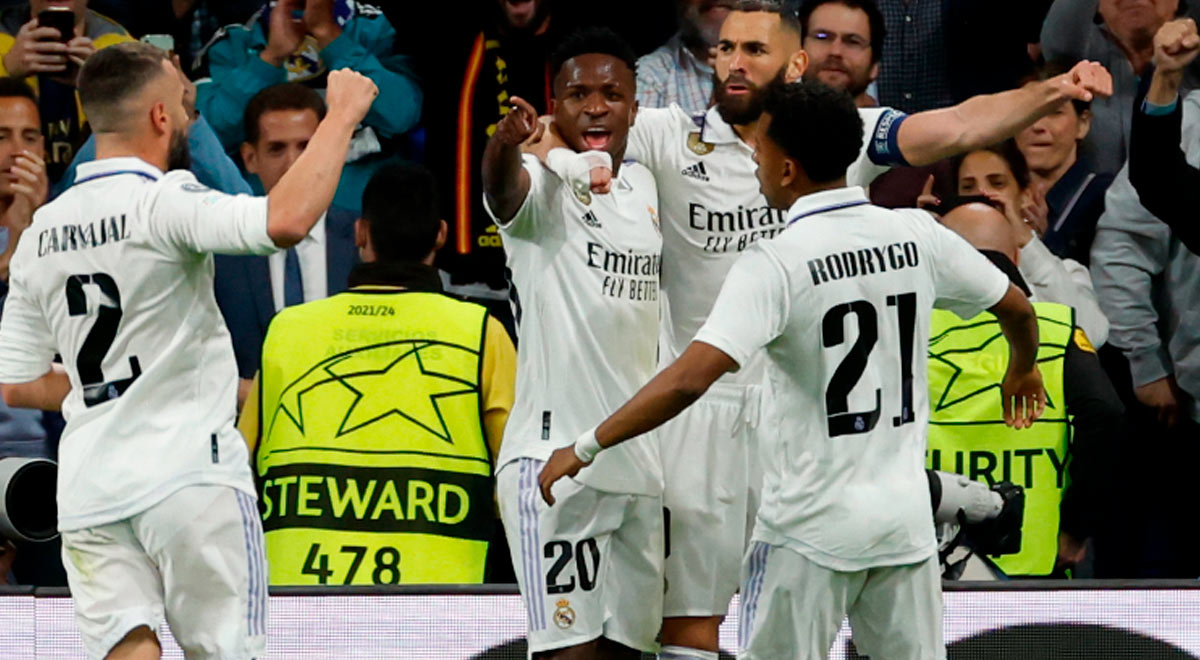 Real Madrid ganó 2-0 al Chelsea y está a un paso de las semifinales de la Champions League