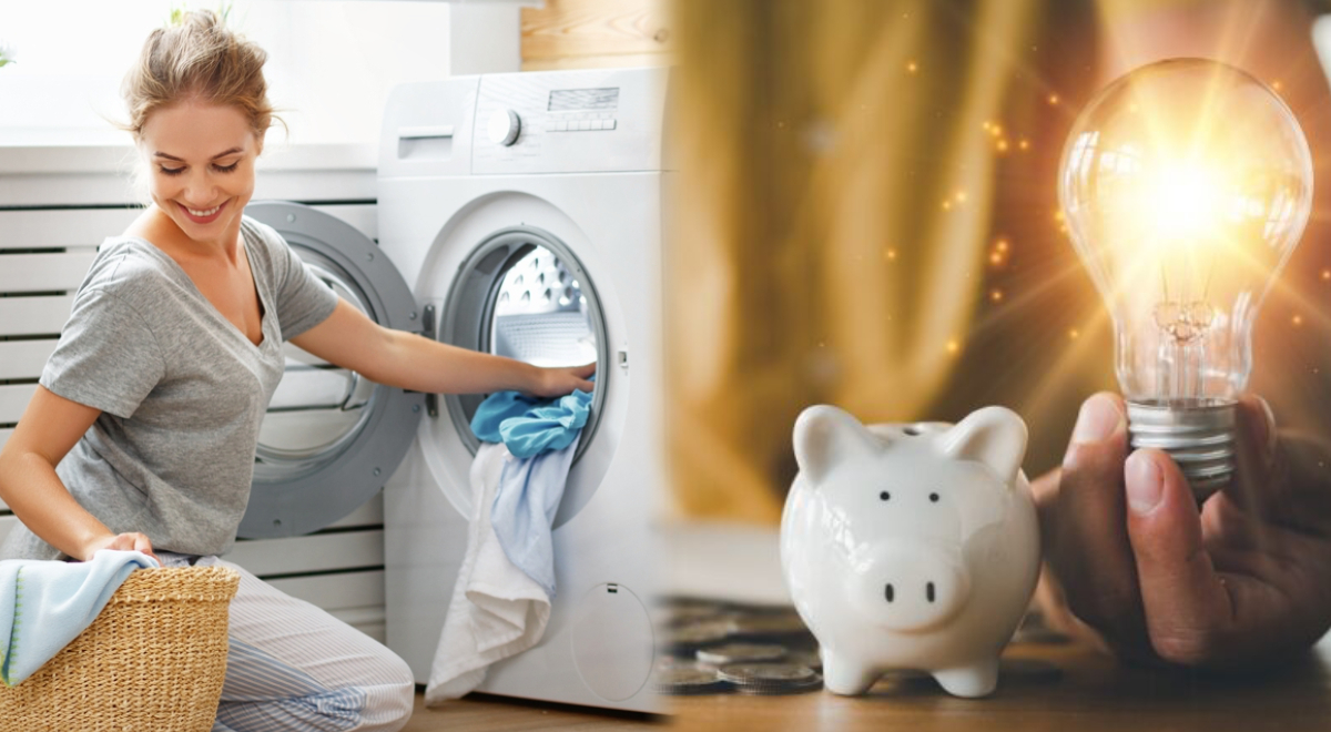 ¿Cuál es la mejor hora para usar la lavadora en casa y gastar menos luz?