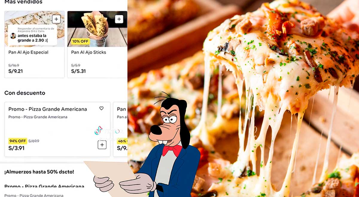Restaurante vende pizza familiar a 3 soles y usuarios de TikTok lo celebran: 