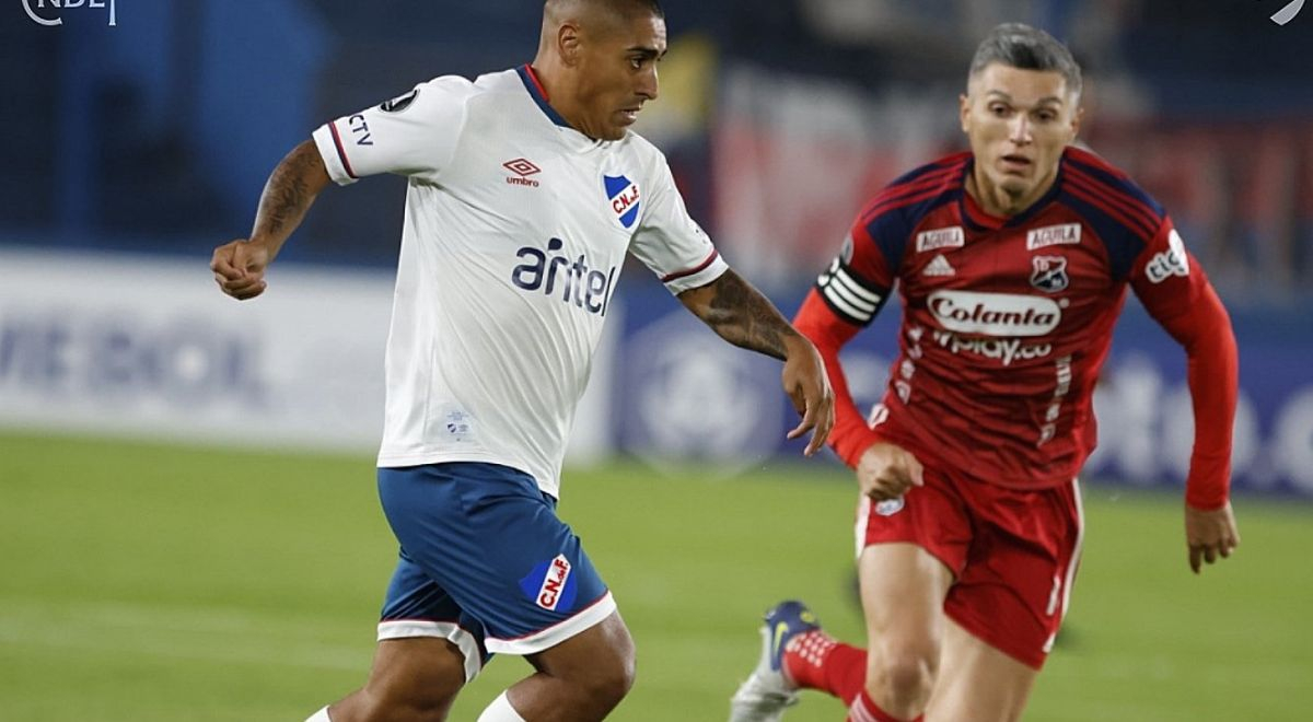 Nacional venció 2-1 a DIM con gol a último minuto en partido por la Copa Libertadores