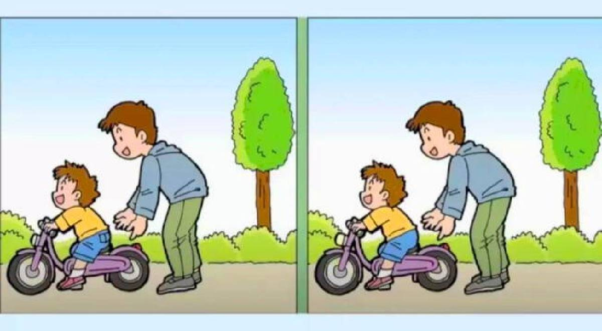 Only people with GOOD MEMORY overcome the challenge: Can you see the 3 differences?