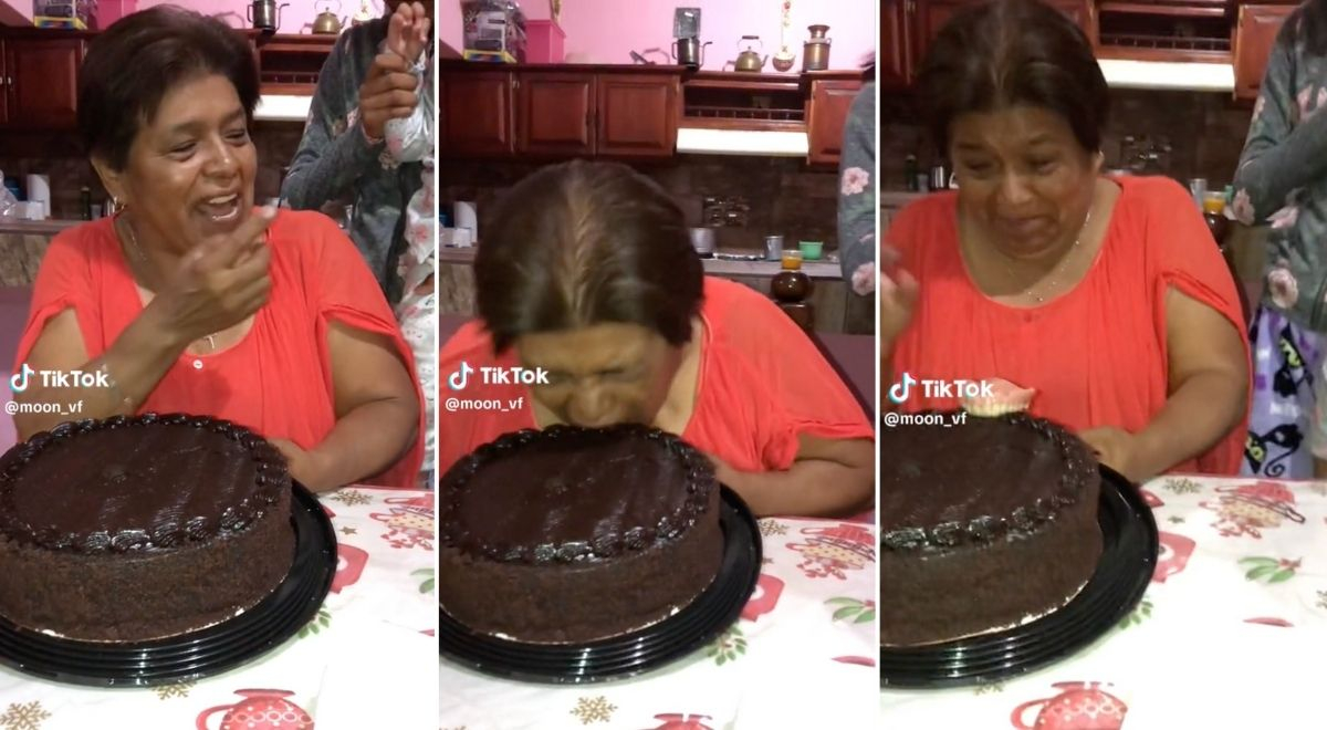 Mujer quiso evitar la popular 'mordida' por su cumpleaños, pero salió mal