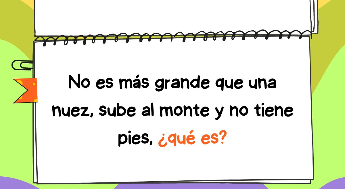 ¿Qué es? Solo un EXPERTO dará con la respuesta correcta de esta ADIVINANZA