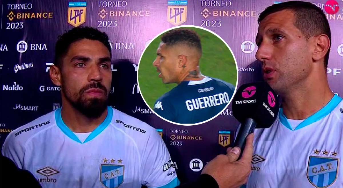 Jugadores de Atlético Tucumán sorprendidos con el nivel de Paolo Guerrero: 