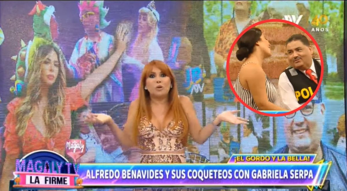 Magaly expone coqueteos entre Gabriela Serpa y Alfredo Benavides: 