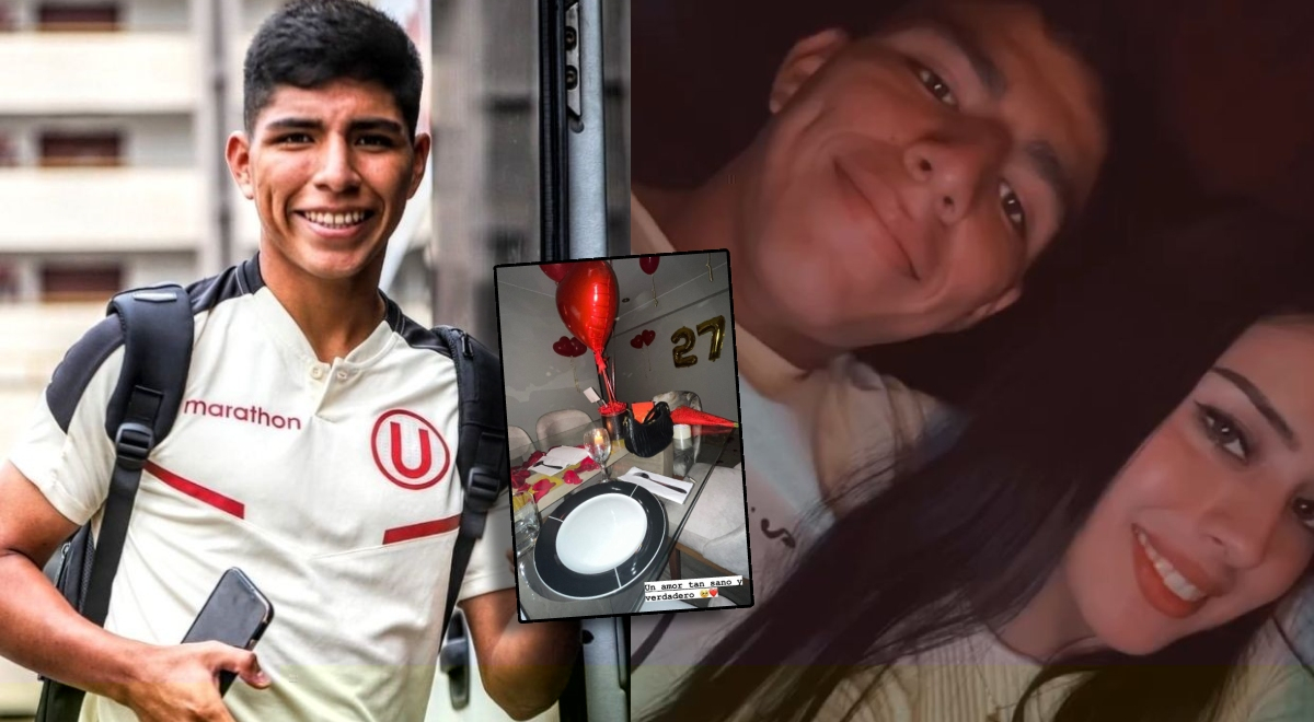 Piero Quispe y su novia Cielo Berríos gritan su amor y celebran aniversario con romántica cena