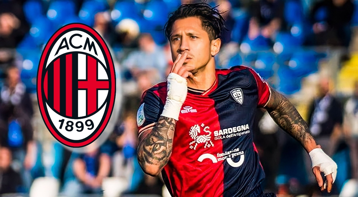 How did Gianluca Lapadula do in his first spell at AC Milan?