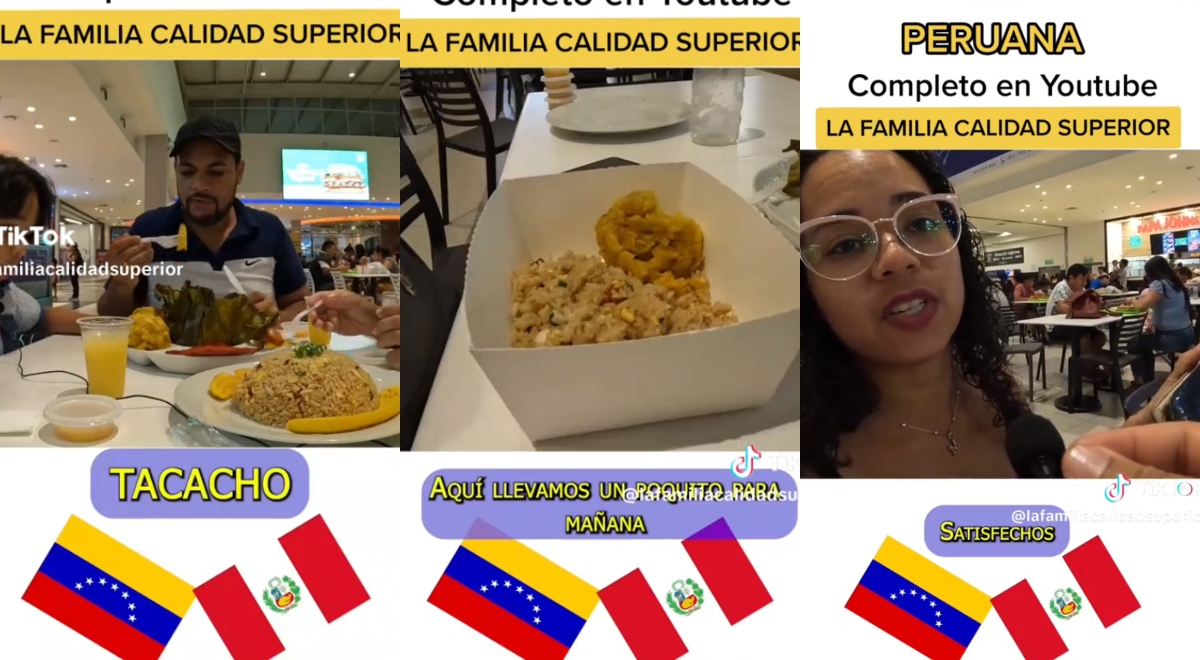 Familia venezolana prueba comida de la selva y al no poder termina dicen: 
