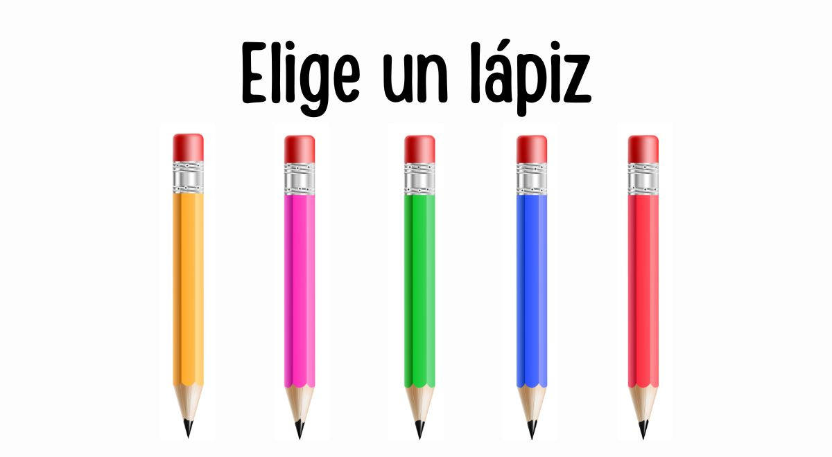 ¿Perfeccionista o despistado? Elige un lápiz y descubre qué tipo de empleado eres