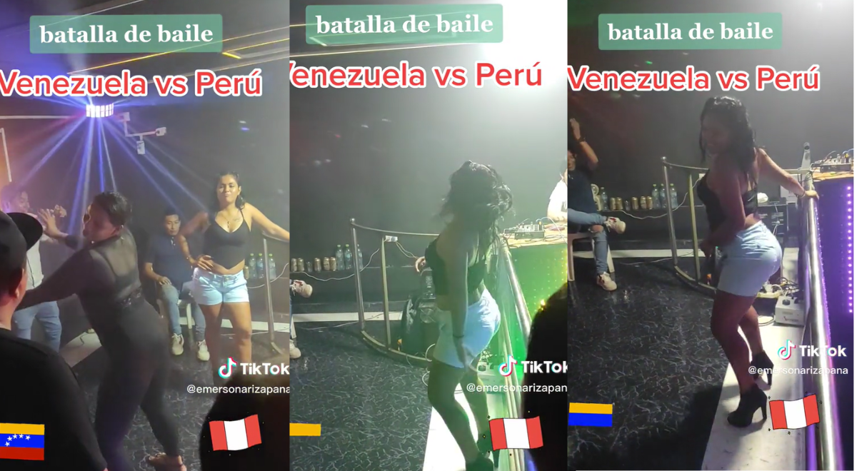 Peruana y venezolana se enfrentan en un infartarte reto de baile: 