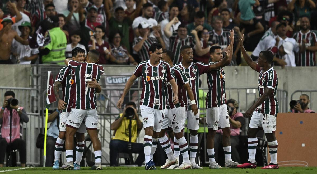 Fluminense, con hat-trick de Cano, goleó 5-1 a River por Copa Libertadores 2023