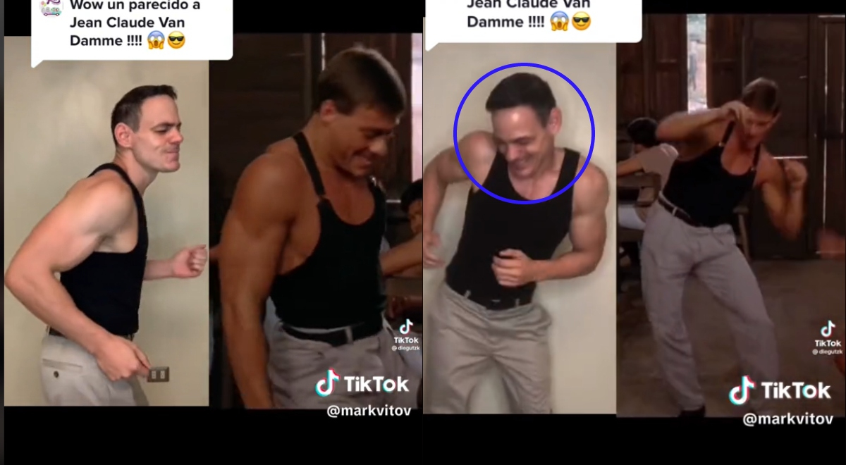 Mark Vito sorprende en redes tras bailar al estilo de Jean Claude Van Damme: “Eso Tilín”