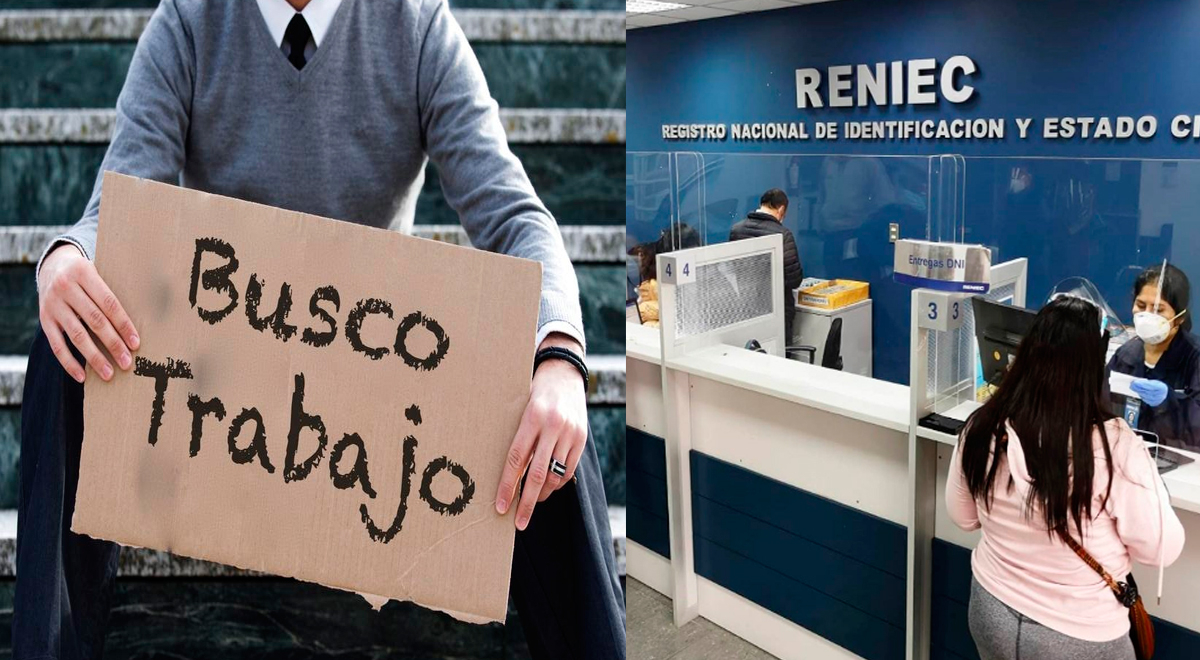 ¿Estás en la universidad y quieres trabajar? Reniec ofrece empleos con sueldos de hasta 4150 soles