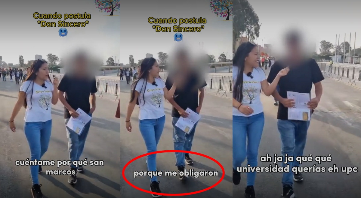 Postulante a San Marcos suelta tremenda revelación al salir del simulacro: “Quería la UPC”