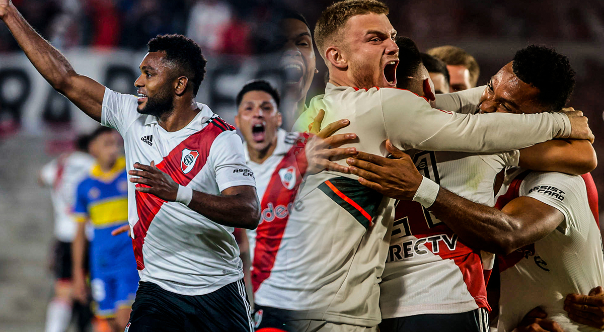 Superclásico con final caliente: River Plate ganó 1-0 a Boca Juniors con gol de Borja
