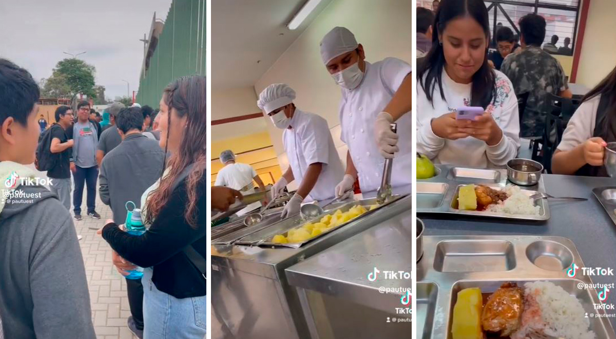 Alumna muestra cómo es un día en el comedor de la UNI y sorprende en redes: 