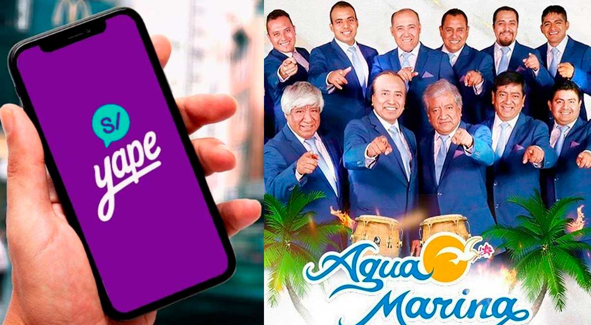 Yape te regala 25 soles para comprar entradas al concierto de Agua Marina por el 'Día de la madre'