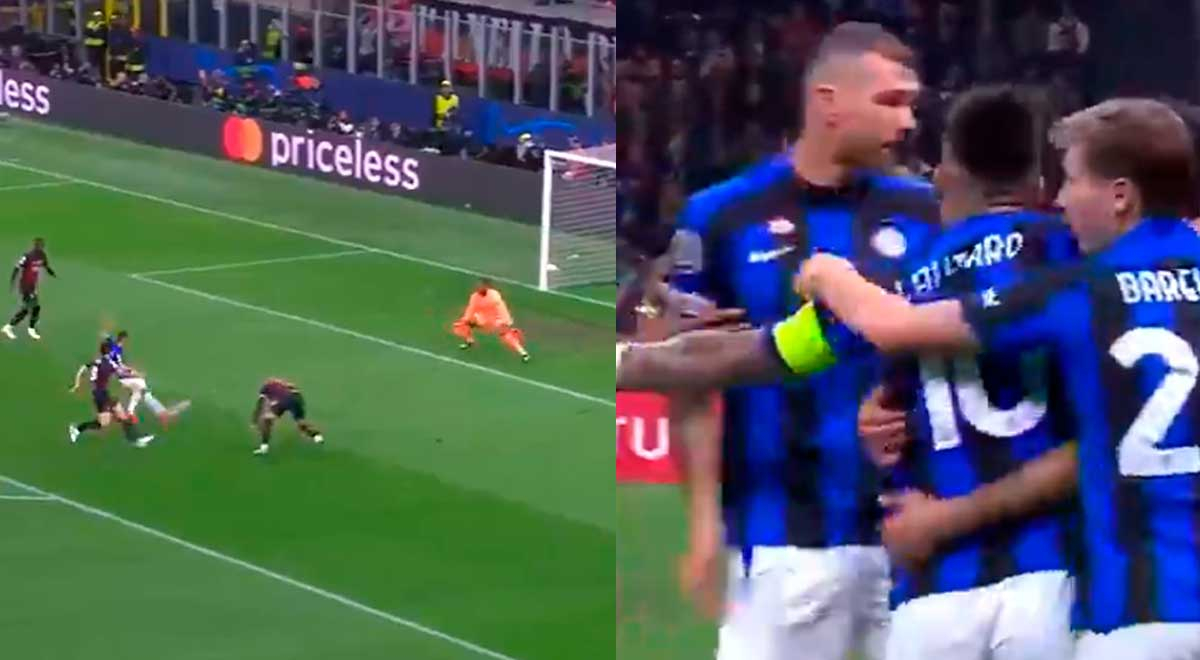 Mkhitaryan sorprendió con un potente derechazo y puso el 2-0 de Inter ante Milan